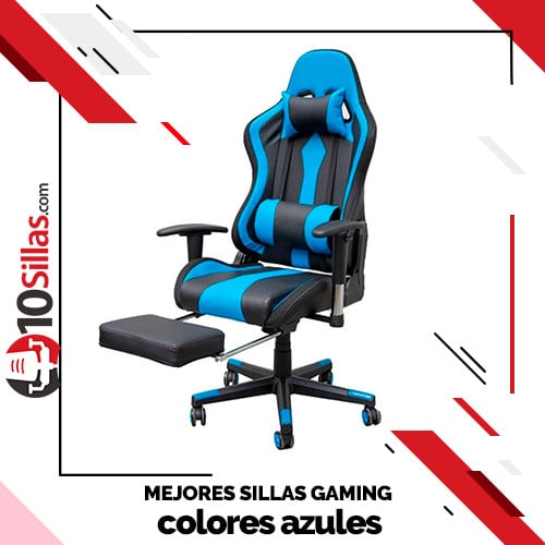 Mejores sillas gaming colores azules