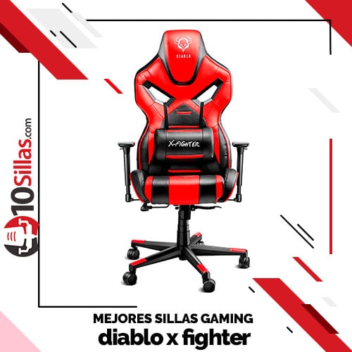 Mejores sillas gaming diablo x fighter